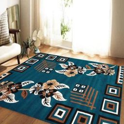 SANA CARPET Blue Anti-Skid Cotton Carpet-picture-23