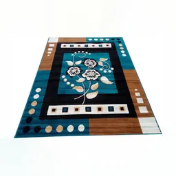 SANA CARPET Blue Anti-Skid Cotton Carpet-picture-57