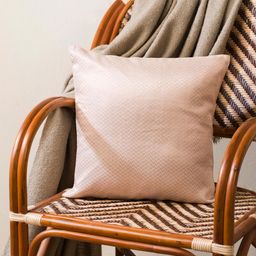 Fabindia Gold-Toned Abstract Square Cushion Covers-50