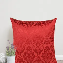 Home Red Square Self Design Cushion Covers-image-46