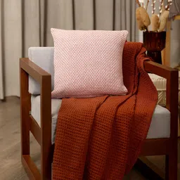 SASHAA WORLD 100% Cotton Cushion Cover  ( 45x45 cm )-34