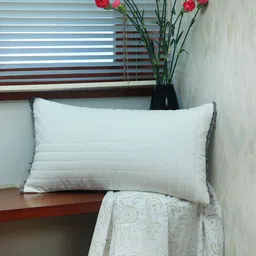 ZEBA White Striped Square Cushion Covers-image-25