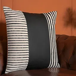 ABSTRACT INDIA White Set of 2 Square Cushion Covers-41