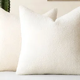 CAZIMO White 2 Pieces Square Cushion Covers-33