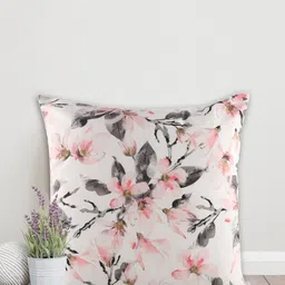 Home Multicoloured Floral 18" x 18" Single Square Cushion Covers-32