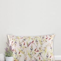 Home Off White & Multicoloured Floral Rectangle Cushion Covers-36