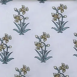 Texstylers Gold-Toned Set of 2 Floral Square Cushion Covers image 2