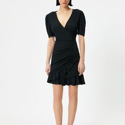 Koton V-Neck Wrap Dress-picture-17