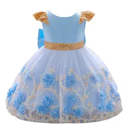 StyleCast Girls Floral Embroidered Lace Fit & Flare Midi Dress-picture-38