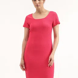 United Colors of Benetton Self Design Sheath Dress-picture-41