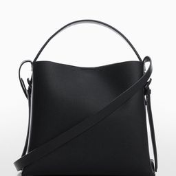 MANGO Women Structured Handheld Bag-37