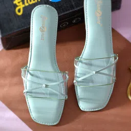 GLAMZKART Knotted Open Toe Flats-picture-50