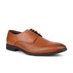 PRIVO by Inc.5 Men Textured Leather Formal Derbys-image-20