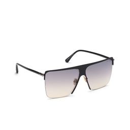 Tom Ford Women Grey Lens & Black Oversized Sunglasses with UV Protected Lens-image-37