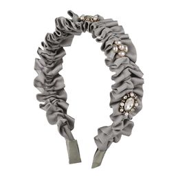 Vembley Women Grey Embellished Hairband-image-73