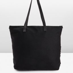 Anouk Geometric Design Structured Shoulder Bag with Tasselled Detail image 5