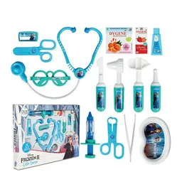 Frozen II Kids Blue & White Little Doctor Set-image-58