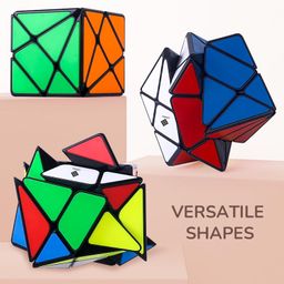 Cubelelo Drift Axis (Tiled) 3x3 Magic Cube Puzzle | Unique Shape Mod with Premium Design, Smooth Finish Toy for Intermediate & Advanced Solvers | Toys for Adults & Kids Girls Boys Ages 7-14 Years Old image 3