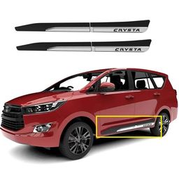 Car Side Cladding Beading Moulding Door Protector Guard Compatible with Crysta (2016-2020) Set of 4 Pieces image 1
