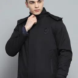 Monte Carlo Men Hooded Solid Sporty Lightweight Jacket-picture-30