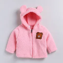 Moms Love Infants Girls Lightweight Bomber Jacket-image-27