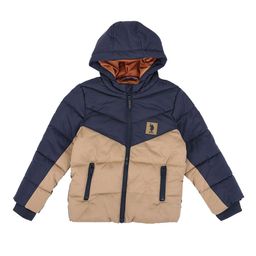 U.S. Polo Assn. Kids Boys Colourblocked Hooded Padded Jacket-picture-36