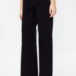 Trendyol Women Mid Rise Clean Look Pure Cotton Jeans-picture-28