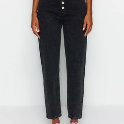 Trendyol Women Clean Look High Rise Pure Cotton Jeans-picture-39