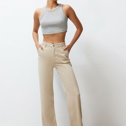 Trendyol Women Mid-Rise Clean Look Jeans-image-76