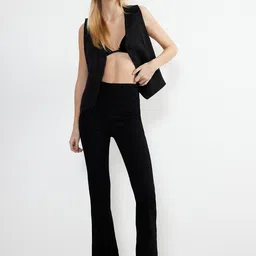 Trendyol Women Mid-Rise Parallel Trouser-picture-44
