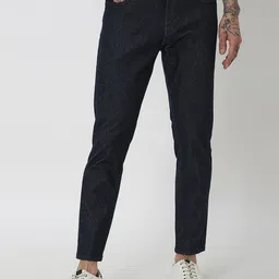 Mufti Men Clean Look Mid Rise Cotton Jeans-image-26