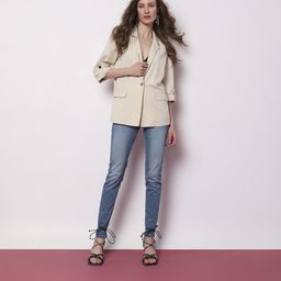 Vero Moda Women Skinny Fit High-Rise Cotton Jeans-picture-14