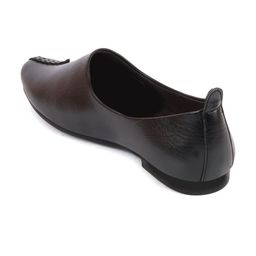 FAUSTO Men Textured Lightweight Mojaris image 2