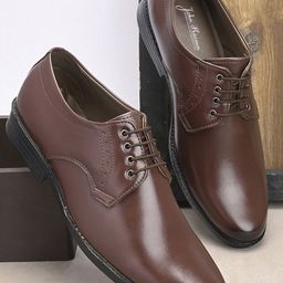 John Karsun Men Round Toe Formal Derbys-image-47