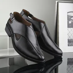 John Karsun Men Shoe-Style Sandals With Buckle-image-69