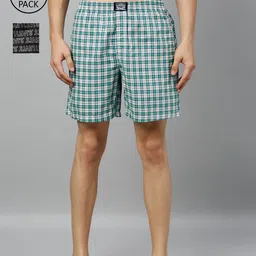 Levis Men Pack of 2 Pure Cotton Checked Boxers-image-93