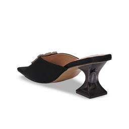 Sherrif Shoes Embellished Party Open Toe Block Heels image 3