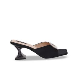 Sherrif Shoes Embellished Party Open Toe Block Heels image 5