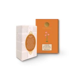 Forest Essentials Lime Saffron & Oudh Luxury Sugar Soap - 100g image 1