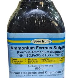 SPECTRUM Ammonium Ferrous Sulphate 98.5% 500GMS image 1