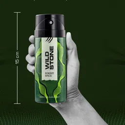Wild Stone Men Pack Of 2 Forest Spice Deodorant & Perfume EDP image 4