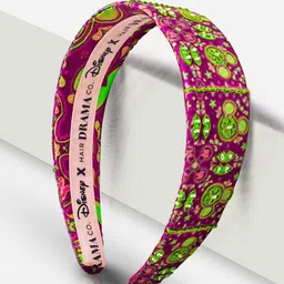 Hair Drama Company X Disney Indie Minnie Purple & Green Flat HeadBand-picture-14