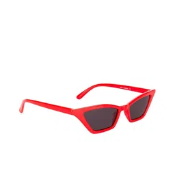 Awestuffs Women Black Lens & Red Cateye Sunglasses with UV Protected Lens-image-68