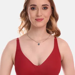 LOTUSLEAF Non Padded Non-Wired Cotton Bra Full Coverage With All Day Comfort-2
