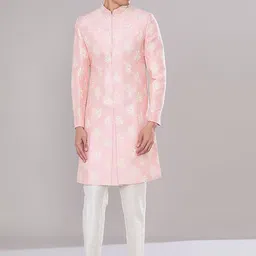 RNG Safawala Embroidered Achkan Set-picture-15