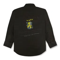 Gini and Jony Boys Graphic Printed Cotton Shirt-image-32