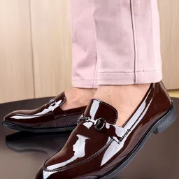 Bxxy Men Buckle Detailed Formal Loafers-picture-28