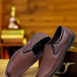 SHUAN Men Formal Slip On Shoes-picture-11