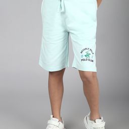 Beverly Hills Polo Club Boys Cotton Mid-Rise Regular Fit Shorts-image-92