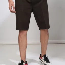 HIGHLANDER Men Regular Fit Mid-Rise Shorts-image-12